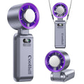 Coolhill Foldable High-Speed Handheld Fan - 199 Adjustable Levels for Ultimate Summer Comfort and Travel Essentials