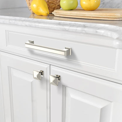 30-Pack Brushed Satin Nickel Cabinet and Drawer Knobs - 1.25 Inch Elegant Hardware for Kitchen, Dresser, and Bathroom Cabinets
