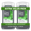 Men's Citrus Extra Fresh Deodorant Stick Twin Pack, 3 Oz Each