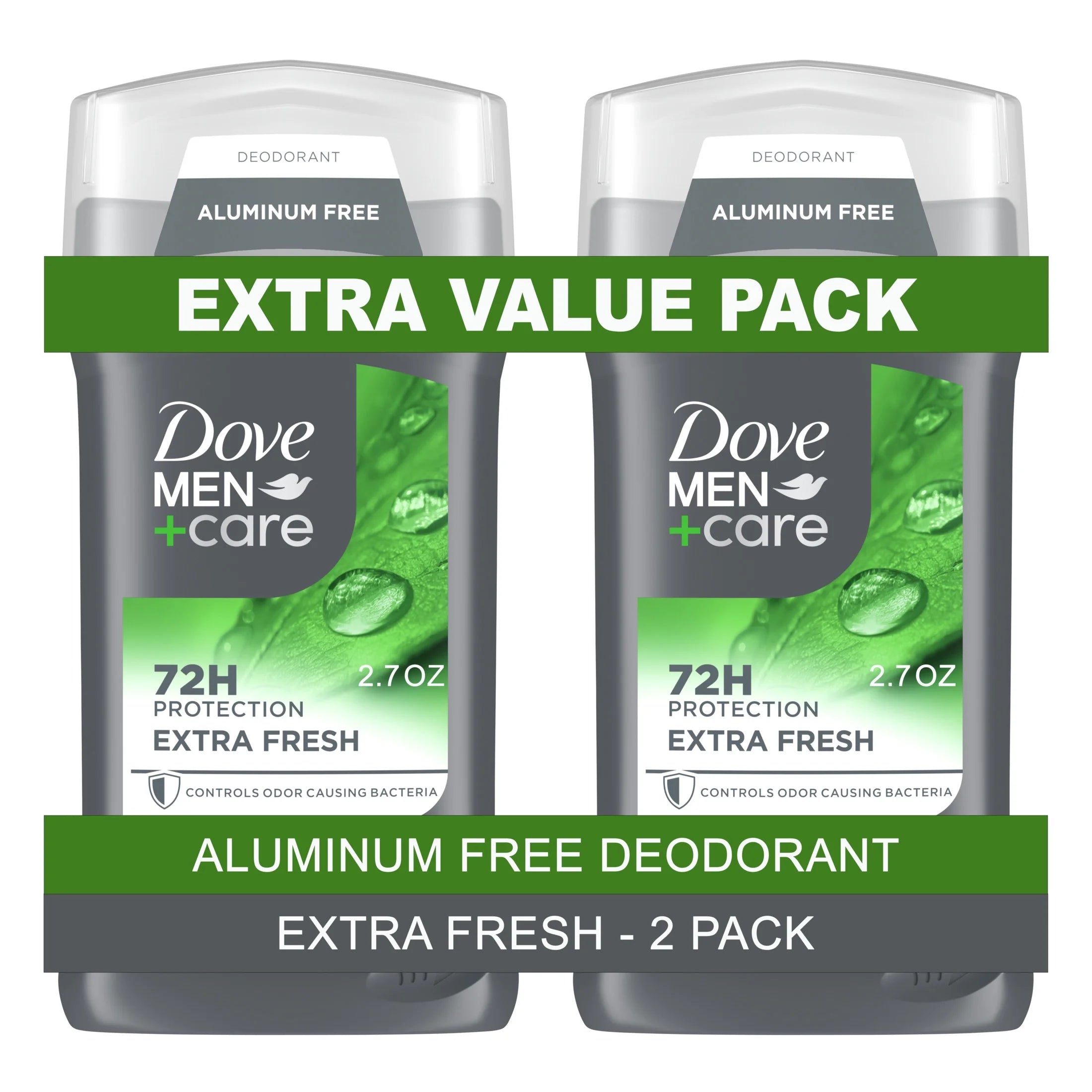 Men's Citrus Extra Fresh Deodorant Stick Twin Pack, 3 Oz Each