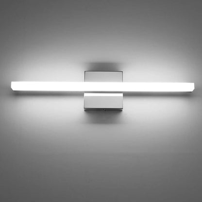 24-Inch LED Vanity Light Bar - Contemporary 14W IP44 Bathroom Fixture with Cool White 6000K for Enhanced Mirror Illumination