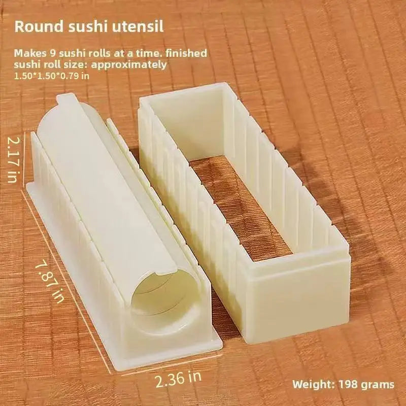 Ultimate Sushi Mold Kit: Easy Home Sushi Maker with Seaweed Rice Roll Tool and Complete Nori Set