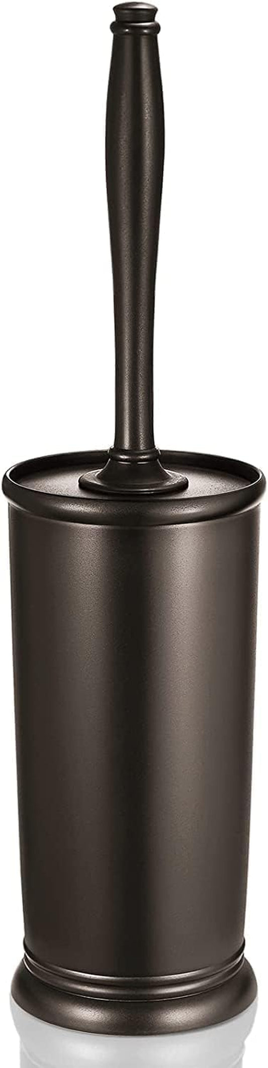 Toilet Bowl Brush Holder Set: Elegant Bronze Toilet Scrubber and Caddy for Deep Cleaning and Decorative Bathroom Accessories