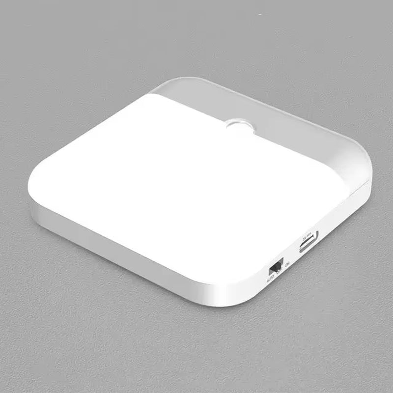 Rechargeable Wireless LED Motion Sensor Night Light - Perfect for Cabinets, Wardrobes, and Staircases