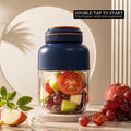 Portable 44Oz Wireless USB Rechargeable Juicer Blender - Perfect for Smoothies, Creams, and Healthy Meals on the Go! Ideal for Camping, Fitness, and Home Use!