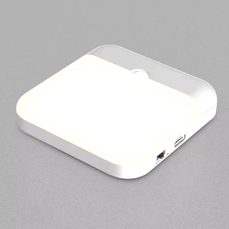 Rechargeable Wireless LED Motion Sensor Night Light - Perfect for Cabinets, Wardrobes, and Staircases