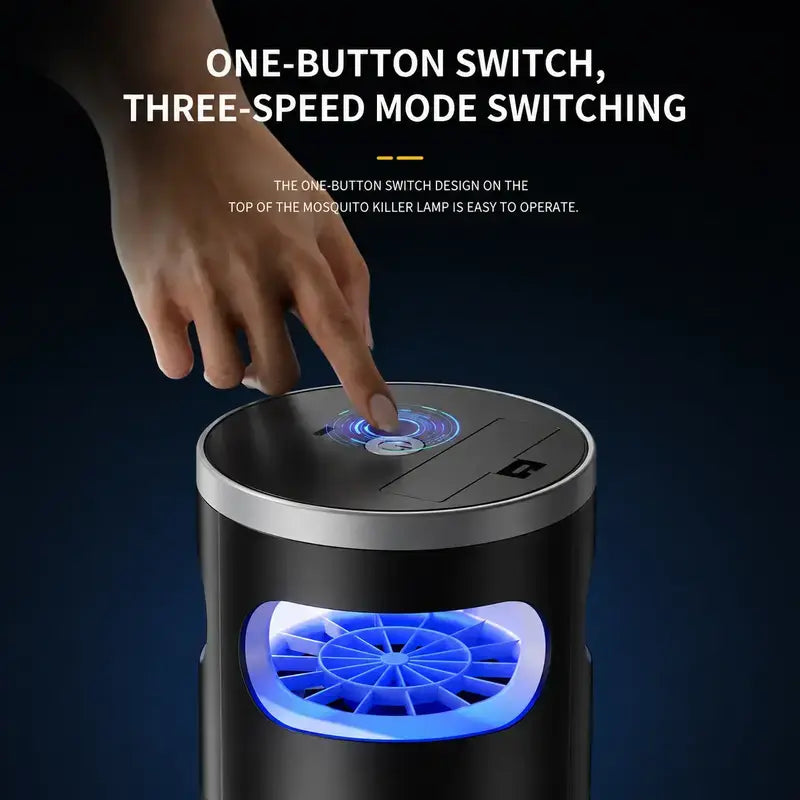 Summervibes Indoor Insect Trap - Ultimate UV Light & Suction Solution for Mosquitoes, Fruit Flies, Gnats & Moths - Silent, Safe & Effective for Your Home