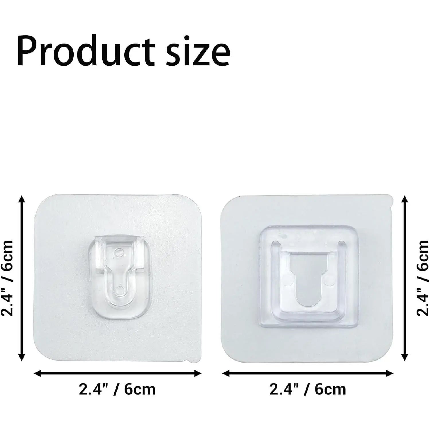 Wall Hooks Organizer with Double-Sided Adhesive Suction Cups - Available in 5, 10, or 15 Pairs for Kitchen and Bathroom Storage Solutions