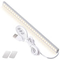 USB LED Under-Cabinet Lighting - Tool-Free Magnetic Installation in 1 Minute, Sleek 0.3-Inch Profile for Kitchen and Workspace